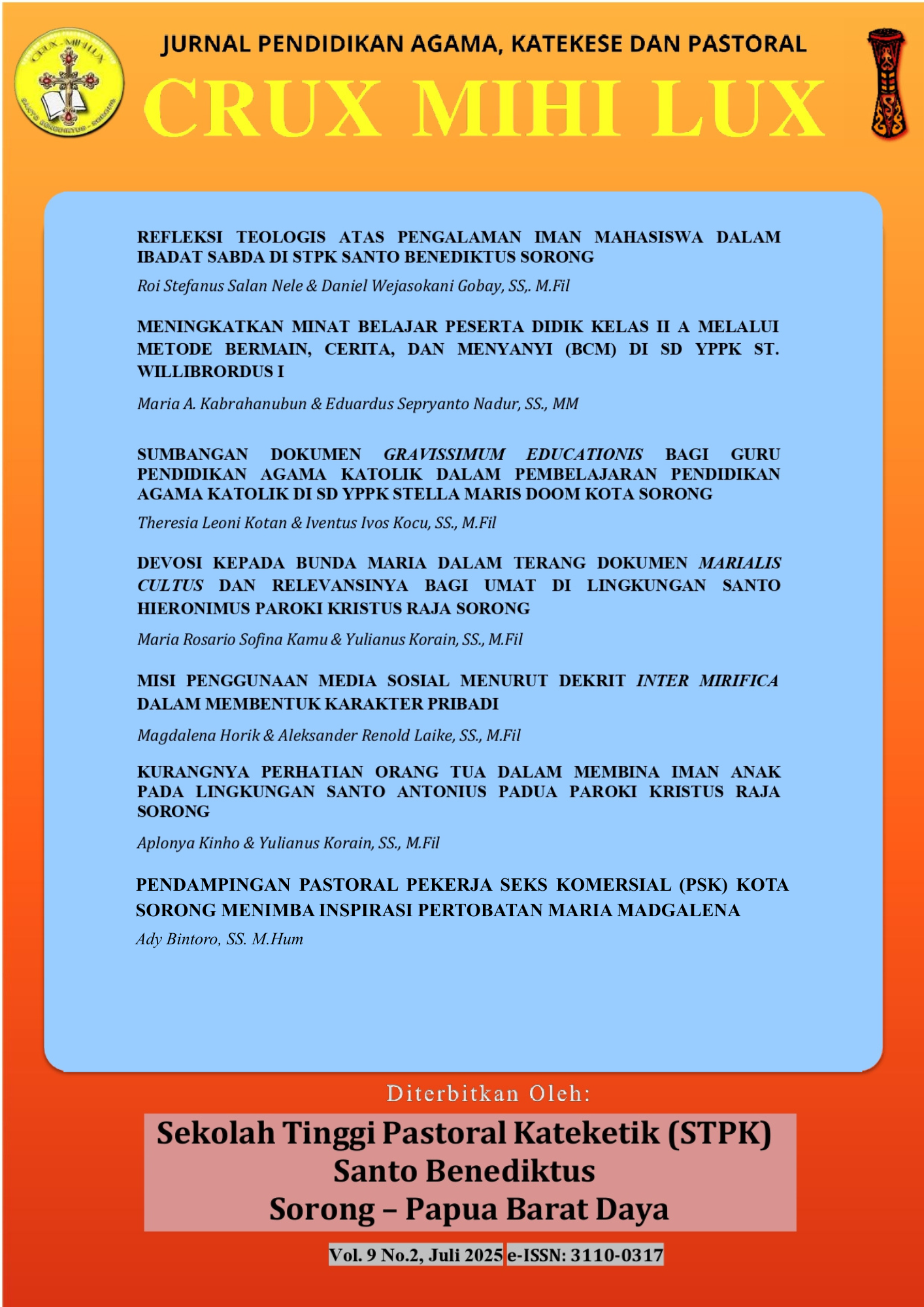 					View Vol. 9 No. 2 (2025): Juli 2025
				